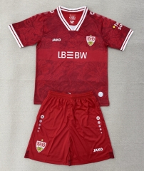 25-26 VfB Stuttgart Away Red Soccer Uniform-AY