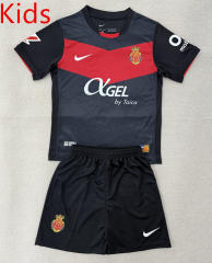 25-26 RCD Mallorca 2nd Away Black&Red Kids/Youth Soccer Uniform-AY