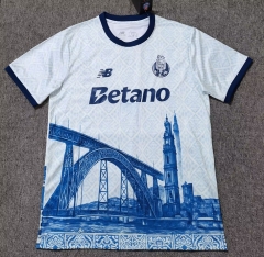 (S-4XL) 25-26 Special Version Porto Blue&White Thailand Soccer Jersey AAA-5378
