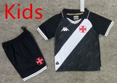 25-26 Correct Version CR Vasco da Gama Home Black Kids/Youth Soccer Uniform-6748