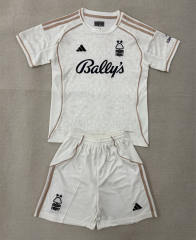 2025-2026 Nottingham Forest Away White Soccer Uniform-AY
