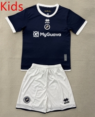 25-26 Millwall Home Royal Blue Kid/Youth Soccer Uniform-AY