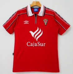 Retro Version 99-00 Córdoba Away Red Thailand Soccer Jersey AAA-4847