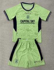 25-26 Luton Town 2nd Away Green Soccer Uniform-AY