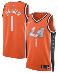 2026 City Edition Los Angeles Clippers Orange #1 NBA Jersey-311