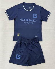 25-26 Girona FC 2nd Away Royal Blue Soccer Uniform-AY