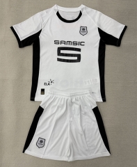 25-26 Stade Rennais Away White Soccer Uniform-AY