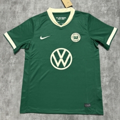 (S-4XL) 2025-2026 80th Commemorative Edition Wolfsburg Green Thailand Soccer Jersey AAA-4506