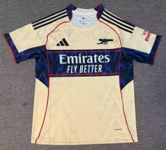 (S-4XL) 2025-2026 Special Version Arsenal Beige Thailand Soccer Jersey AAA-9899