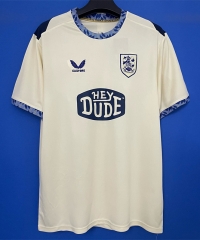 25-26 Huddersfield Town Away Beige Thailand Soccer Jersey AAA-6486