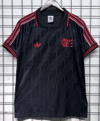 (S-4XL) 25-26  Special Version Flamengo Black Thailand Soccer Jersey AAA-2483