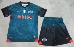 25-26 Halloween Version Napoli Blue Soccer Uniform-718