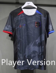 (S-3XL) Player Version 25-26 Black Dragon Version Barcelona Black Thailand Soccer Jersey AAA-4563
