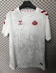 (S-4XL) 25-26 Hero Edition Sunderland AFC Grey&White Thailand Soccer Jersey AAA-2044