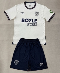 25-26 West Ham United Away White Soccer Unifrom-AY