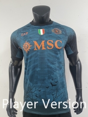 Player Version 25-26 Halloween Version Napoli Blue Thailand Soccer Jersey AAA-0871