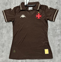 25-26 CR Vasco da Gama 2nd Away Coffee Women Thailand Soccer Jersey AAA-4506