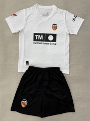 25-26 Valencia Home White Soccer Uniform-AY