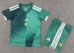 26-27 Northern Ireland Home Green Soccer Uniform