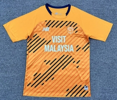 (S-4XL) 25-26 Cardiff City 2nd Away Orange Thailand Soccer Jersey-512