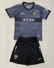 25-26 VfB Stuttgart 2nd Away Gray Soccer Uniform-AY
