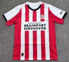 (S-4XL) 25-26 Correct Version PSV Eindhoven Home Red&White Thailand Soccer Jersey AAA-0388