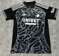 (S-4XL) 25-26 Copenhagen Away Black&Grey Thailand Soccer Jersey-4506