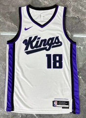 2024 Sacramento Kings White #18 NBA Jersey-311