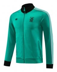 25-26  Liverpool Green Thailand Soccer Jacket-LH