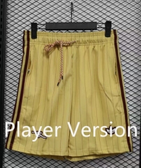 Player Version 25-26 Arsenal Yellow Thailand Soccer Shorts-888