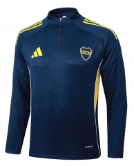 25-26 Boca Juniors Royal Blue Thailand Soccer Tracksuit Top-815