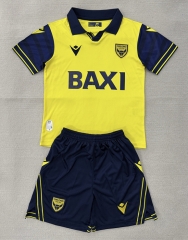 25-26 Oxford United Football Club Home Yellow Soccer Uniform-AY