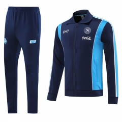 25-26 Napoli Royal Blue Thailand Soccer Jacket Uniform-LH