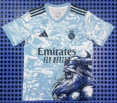 2025-2026 Real Madrid Laker Blue Soccer Training Jersey-2733