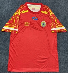26-27 Congo 2nd Away Red Thailand Soccer Jersey AAA