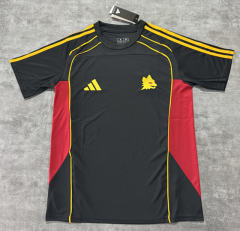 (S-4XL) 25-26 Special Edition Roma Black Thailand Soccer Jersey AAA-4506