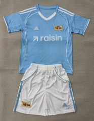 25-26 1. FC Union Berlin 2nd Away Light Blue Soccer Uniform-AY