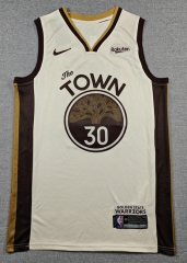2026 City Edition Golden State Warriors Beige #30 NBA Jersey-1380