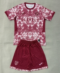 25-26 Norwich City 2nd Away Red Soccer Uniform-AY