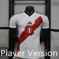 Player Version 26-27 Peru Home White Thailand Soccer Jersey AAA-888