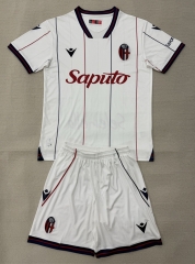 25-26 Bologna FC 1909 Away White Soccer Uniform-AY