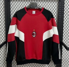 25-26 AC Milan Red&Black Thailand Soccer Tracksuit-8268