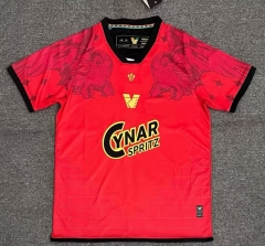 (S-4XL) 25-26 Venezia FC 3rd Away Red Thailand Soccer Jersey AAA-4178