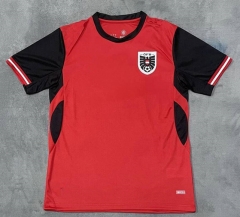 26-27 Austria Home Red Thailand Soccer Jersey AAA