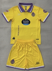 25-26 Real Valladolid 2nd Away Yellow Soccer Uniform-AY