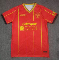 25-26 US Lecce 2nd Away Red Thailand Soccer Jersey AAA-417