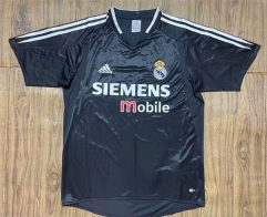 Retro Version 04-05 Real Madrid Away Black Thailand Soccer Jersey AAA-6157