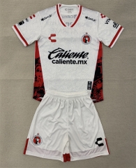 25-26 Club Tijuana Away White Soccer Uniform-AY