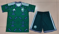 2026 World Cup Saudi Arabia Home Green Soccer Uniform-718