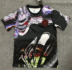 (S-4XL) 25-26 Special version Manchester United Black Thailand Soccer Jersey AAA-4178